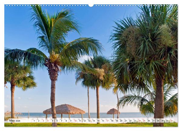 Produktbild: FLORIDA The Sunshine State (High Quality Premium Wall Calendar 2026 DIN A2 landscape),CALVENDO 12 Month Wall Calendar