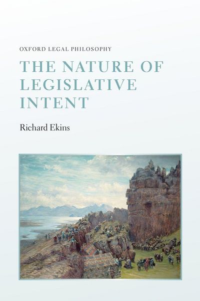 Produktbild: Nature Of Legislative Intent Olph