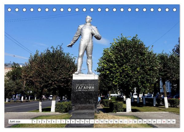 Produktbild: Back to the USSR - Sowjet-Nostalgie in Russland (Tischkalender 2026 DIN A5 quer), CALVENDO Monatskalender