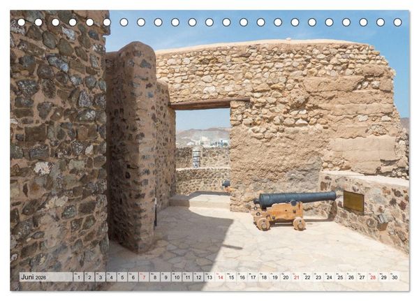 Produktbild: Oman - Impressionen (Tischkalender 2026 DIN A5 quer), CALVENDO Monatskalender