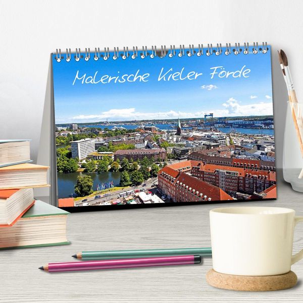Produktbild: Malerische Kieler F&ouml;rde (Tischkalender 2026 DIN A5 quer), CALVENDO Monatskalender
