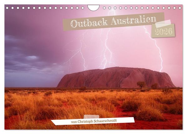 Produktbild: Outback Australien (Wandkalender 2026 DIN A4 quer), CALVENDO Monatskalender