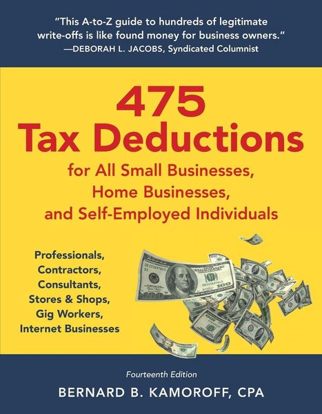 Produktbild: 475 Tax Deductions for All Small Businesses, Home Businesses, and Self-Employed Individuals