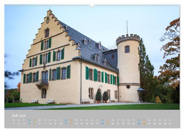 Produktbild: Coburger Land - Burgen und Schl&ouml;sser (Wandkalender 2026 DIN A2 quer), CALVENDO Monatskalender