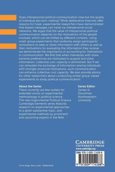 Produktbild: Examining Motivations in Interpersonal Communication Experiments