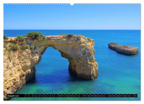 Produktbild: Portugal (hochwertiger Premium Wandkalender 2026 DIN A2 quer), Kunstdruck in Hochglanz