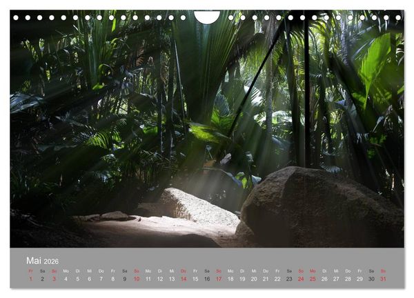 Produktbild: Seychellen (Wandkalender 2026 DIN A4 quer), CALVENDO Monatskalender