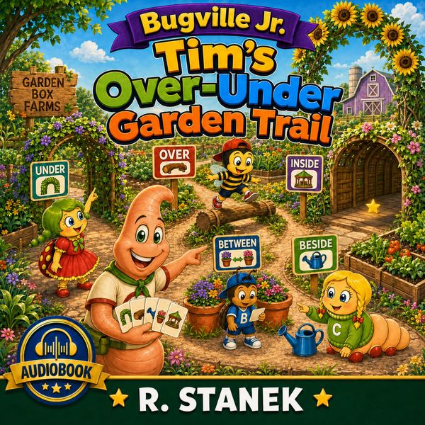 Tim's Over-Under Garden Trail (A Bugville Jr. Story)