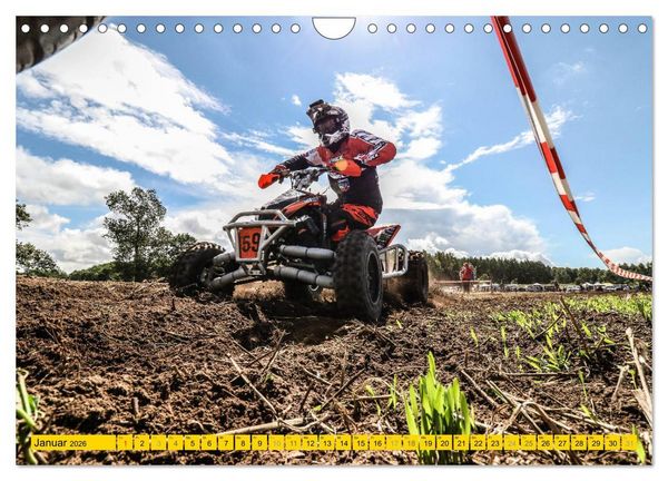 Produktbild: Quad`s action auf vier r&auml;dern (Wandkalender 2026 DIN A4 quer), CALVENDO Monatskalender