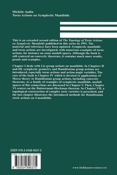 Produktbild: Torus Actions on Symplectic Manifolds