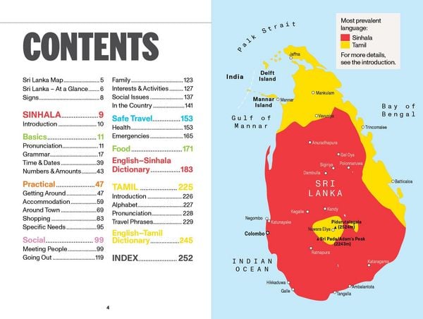 Produktbild: Lonely Planet Sri Lanka Travel Phrasebook & Dictionary