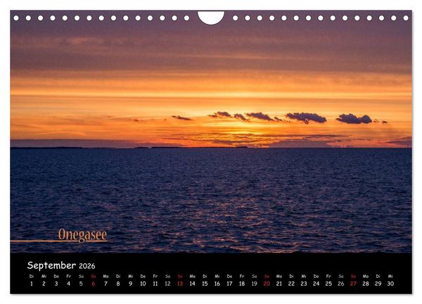 Produktbild: Von Moskau nach St. Petersburg (Wandkalender 2026 DIN A4 quer), CALVENDO Monatskalender