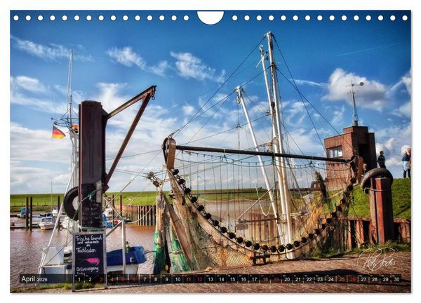 Produktbild: Friesland - Nordseebad Dangast / CH-Version (Wandkalender 2026 DIN A4 quer), CALVENDO Monatskalender