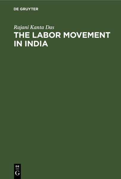Produktbild: The Labor Movement in India