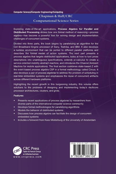 Produktbild: Process Algebra for Parallel and Distributed Processing