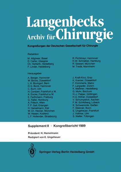 Produktbild: Verhandlungen der Deutschen Gesellschaft f&uuml;r Chirurgie