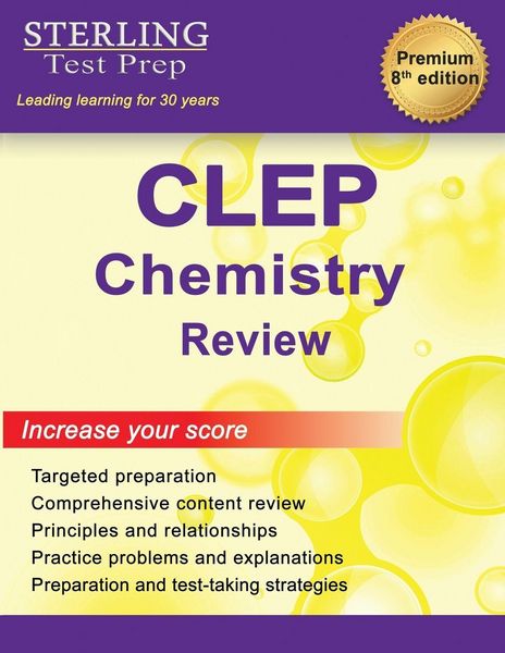 Produktbild: Sterling Test Prep CLEP Chemistry Review