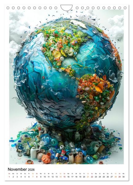 Produktbild: Unsere Umwelt leidet (Wandkalender 2026 DIN A4 hoch), CALVENDO Monatskalender