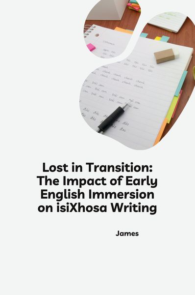 Produktbild: Lost in Transition: The Impact of Early English Immersion on isiXhosa Writing