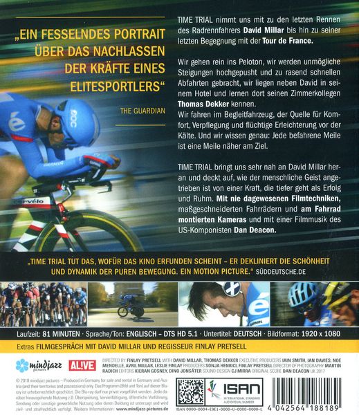 Produktbild: Time Trial - Die letzten Rennen des David Millar
