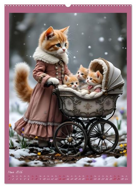 Produktbild: Gloria Victoria (Wandkalender 2026 DIN A2 hoch), CALVENDO Monatskalender