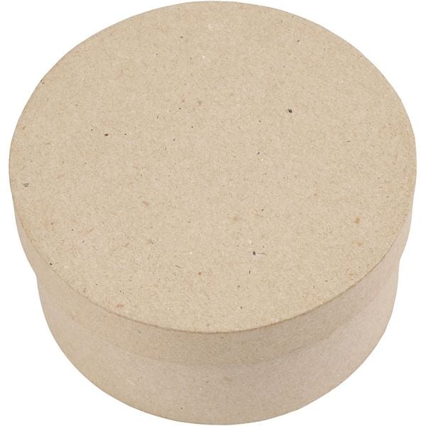 Produktbild: Creativ Company Schachteln Rund, H 5+6,5+7,5 cm, D 10+13+16 cm, 3 Stk, 1 Set