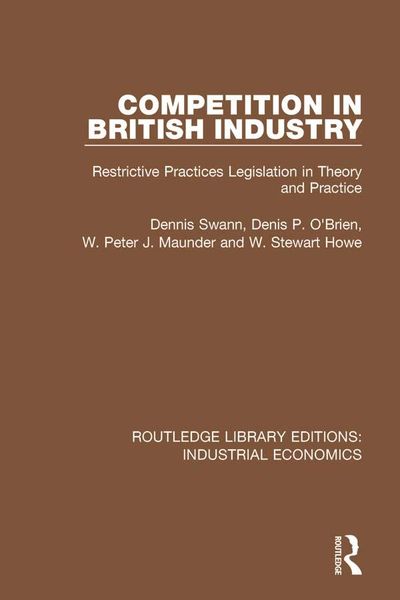 Produktbild: Competition in British Industry
