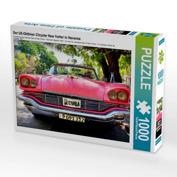 CALVENDO Puzzle Ein Motiv aus dem Kalender Best of New Yorker - Chryslers Flaggschiff 1957 | 1000 Teile Lege-Größe 64x48cm Foto-Puzzle für glückliche
