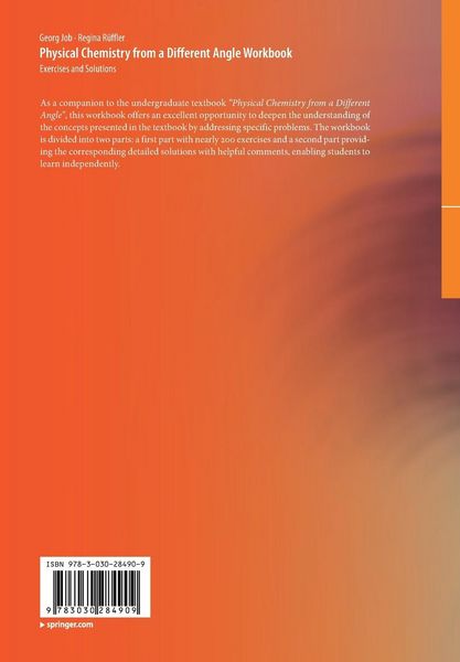 Produktbild: Physical Chemistry from a Different Angle Workbook