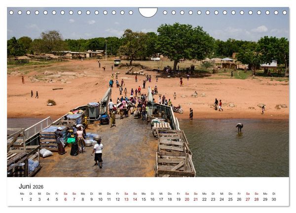Produktbild: Eine Reise durch Ghana (Wandkalender 2026 DIN A4 quer), CALVENDO Monatskalender