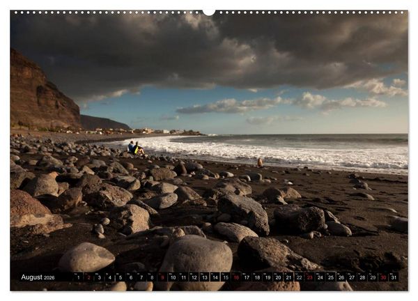 Produktbild: La Gomera - Valle Gran Rey (Wandkalender 2026 DIN A2 quer), CALVENDO Monatskalender