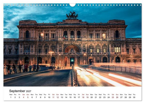 Produktbild: Wonders of Rome (Wall Calendar 2027 DIN A3 landscape), CALVENDO 12 Month Wall Calendar