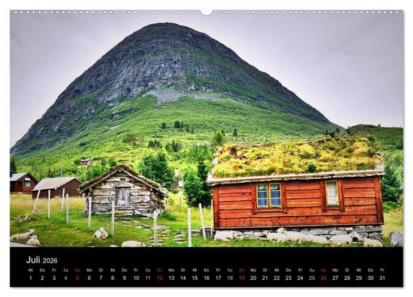 Produktbild: Atemberaubendes Norwegen (hochwertiger Premium Wandkalender 2026 DIN A2 quer), Kunstdruck in Hochglanz