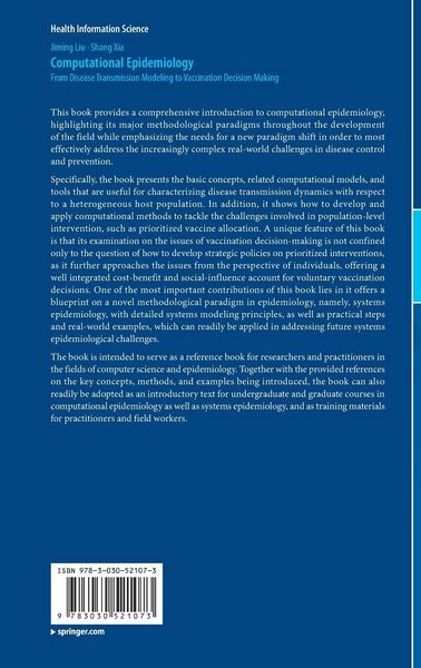 Produktbild: Computational Epidemiology