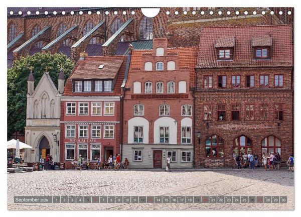 Produktbild: Stralsund - Perle der Ostsee (Wandkalender 2026 DIN A4 quer), CALVENDO Monatskalender