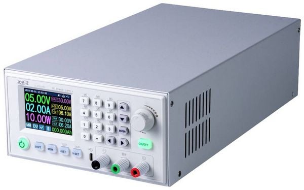Joy-it JT-PS1440-C Labornetzgerät, einstellbar 0 - 60 V 0 - 24 A 1440 W programmierbar, fernsteuerbar, schmale Bauform Anzahl Ausgänge 2 x