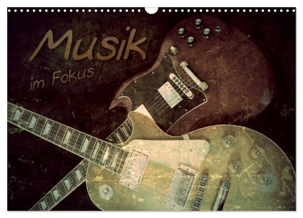 Produktbild: Musik im Fokus (Wandkalender 2026 DIN A3 quer), CALVENDO Monatskalender