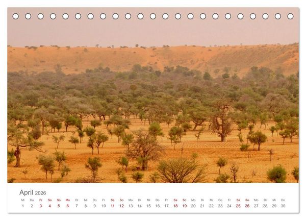 Produktbild: Mali - Dogonland - Weltkultur- und Weltnaturerbe (Tischkalender 2026 DIN A5 quer), CALVENDO Monatskalender