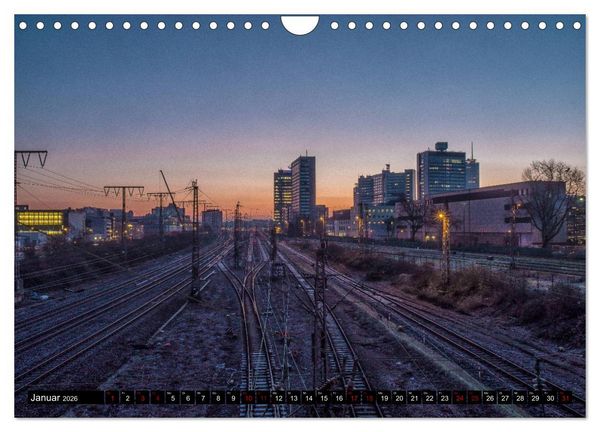 Produktbild: Essen bei Nacht (Wandkalender 2026 DIN A4 quer), CALVENDO Monatskalender