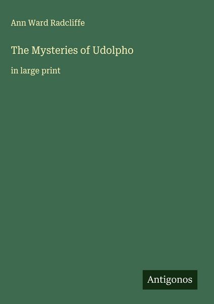 Produktbild: The Mysteries of Udolpho