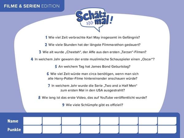 Produktbild: Sch&auml;tz mal! Filme und Serien Edition
