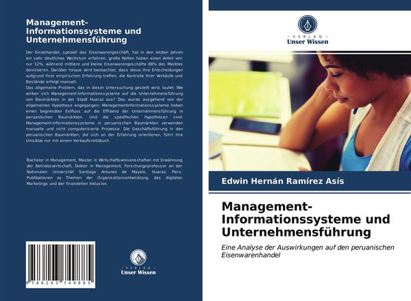 Management-Informationssysteme und Unternehmensführung, Taschenbuch von Edwin Hernán Ramírez Asís, Verlag Unser Wissen, 9786203749885