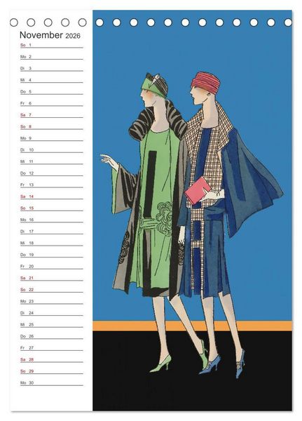 Produktbild: Historische Eleganz (Tischkalender 2026 DIN A5 hoch), CALVENDO Monatskalender