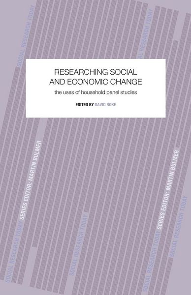Produktbild: Researching Social and Economic Change