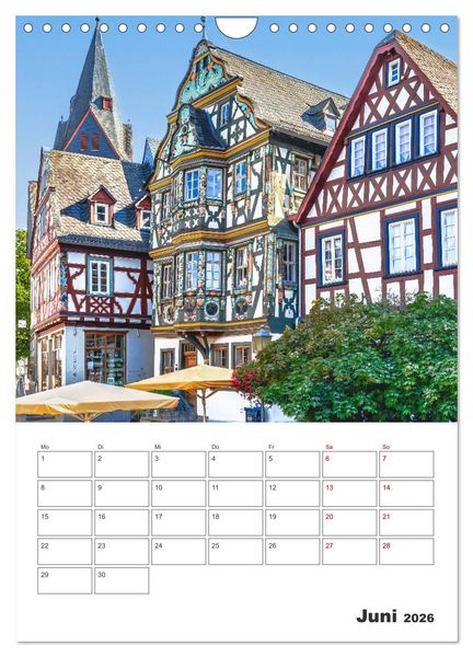 Produktbild: Idstein - Fachwerktraum im Herzen des Taunus (Wandkalender 2026 DIN A4 hoch), CALVENDO Monatskalender
