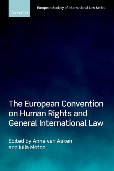 Produktbild: The European Convention on Human Rights and General International Law
