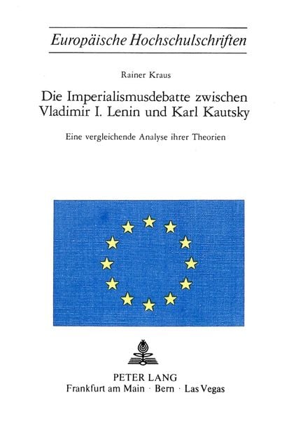 Produktbild: Die Imperialismusdebatte zwischen Vladimir I., Lenin und Karl Kautsky