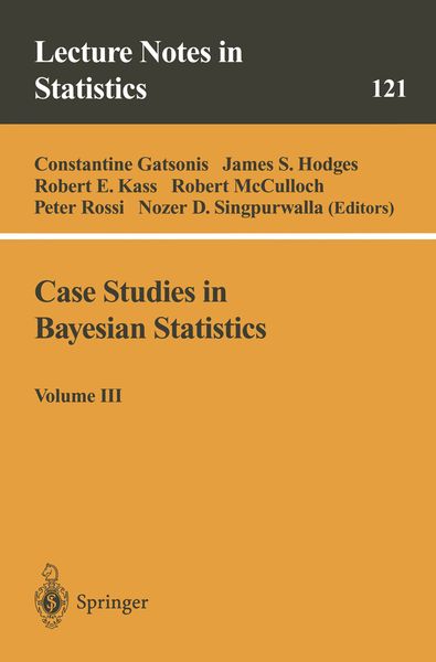 Produktbild: Case Studies in Bayesian Statistics