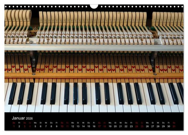 Produktbild: Klavier Momente (Wandkalender 2026 DIN A3 quer), CALVENDO Monatskalender