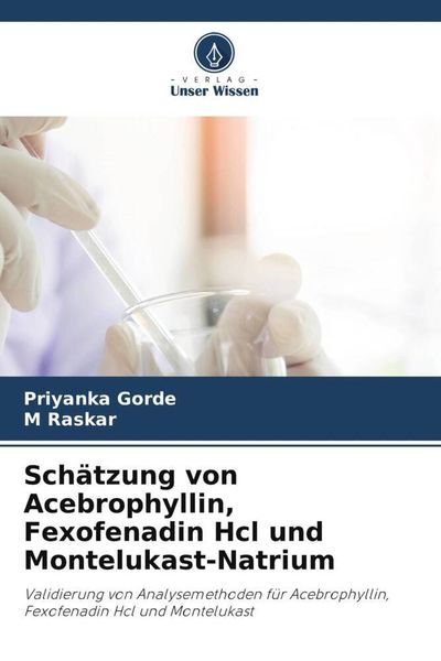 Produktbild: Sch&auml;tzung von Acebrophyllin, Fexofenadin Hcl und Montelukast-Natrium